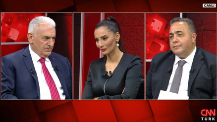 AK Parti Genel Başkanvekili Binali Yıldırım, CNN Türkte