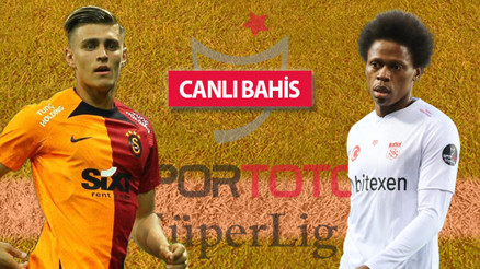 Sivassporda 6 eksik, Galatasarayda sol bekte Kazımcan olacak Süper Lig iddaa oranları, muhtemel 11ler...