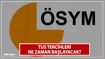 TUS tercihleri ne zaman başlayacak, takvim belli oldu mu 2023 1.Dönem TUS tercih kılavuzu yayımlandı mı İşte son durum bilgisi...