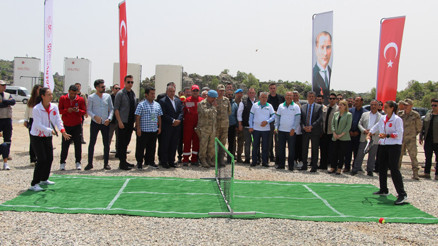 Cudi Cup’ı Gabar Dağı’ndakı petrol sahasında açtılar