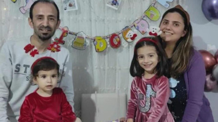 Denizlide feci kaza: Eşi ve kızlarıyla birlikte hayatını kaybetti