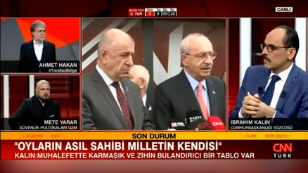 Cumhurbaşkanlığı Sözcüsü Kalın: Oyların asıl sahibi milletin kendisi