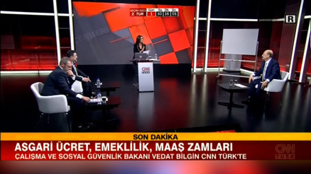 Bakan Bilgin: Amacımız bütün çalışanları enflasyona karşı korumak