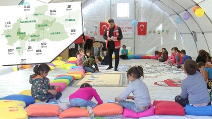 94 bin 12 depremzede öğrenci geri döndü