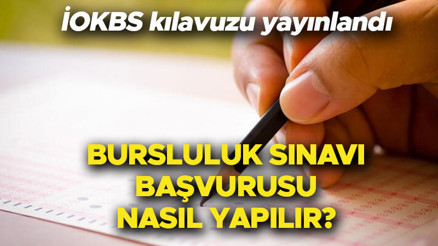 BURSLULUK SINAVI (İOKBS) BAŞVURU SAYFASI 2023 (Meb.gov.tr) | Bursluluk sınavı başvurusu nasıl ve nereden yapılır, son gün ne zaman MEB bursluluk sınavı başvuru kılavuzu yayınlandı