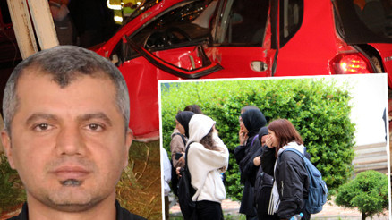 Tokatta köpeğe çarpmamak için ani manevra yaptığı kazada ölen öğretmenleri için gözyaşı döktüler