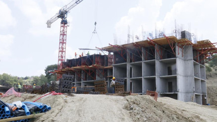 Adanada TOKİ konutları yükseliyor Adanada TOKİ konutları yükseliyor