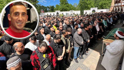 Sinan Tosun dualarla uğurlandı