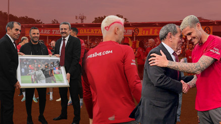 Floryada büyük coşku Şampiyon Galatasaraydan derbiye taraftarlı hazırlık, Dursun Özbek, Icardi ve Okan Buruk...