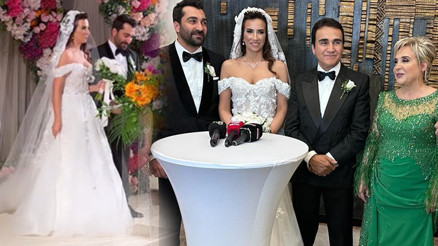 Usta sanatçı oğlunu evlendirdi, ünlüler düğüne akın etti