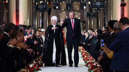 Cumhurbaşkanlığı Külliyesinde Göreve Başlama Töreni... Erdoğan: Yanımızda duranların desteğini hiçbir zaman unutmayacağız