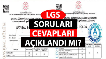 LGS soruları ve cevap anahtarı meb.gov.tr’den yayınlandı LGS cevap anahtarı nasıl görüntülenir LGS sayısal ve sözel cevap anahtarı sorgulama ekranı 2023