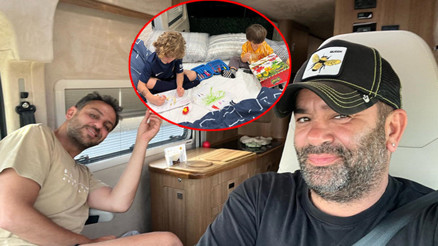 Bir an olsun yalnız bırakmıyor... Dört herif çıktık bir yola