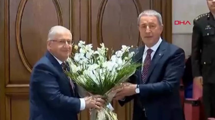 Milli Savunma Bakanlığında devir teslim töreni yapıldı Milli Savunma Bakanlığında devir teslim töreni yapıldı