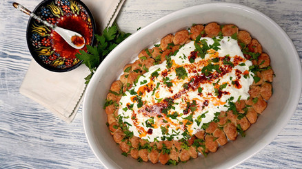 Bu mantının yıldızı milföy: Fırında çıtır mantı Bu mantının yıldızı milföy: Fırında çıtır mantı