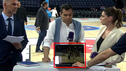 Olaylı Anadolu Efes - Fenerbahçe Beko maçı sonrası Dimitris Itoudisten canlı yayında hakem isyanı Fenerbahçeden sert açıklama...