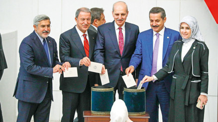 İstiklal Gazisi Binbaşı’nın torunu Meclis’in 30. Başkanı