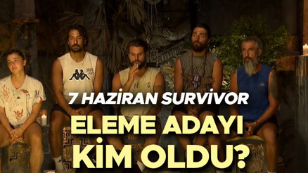 Dün gece Survivorda eleme adayı kim oldu, eleme potasına kim gitti 7 Haziran Çarşamba Survivor eleme adayı açıklandı Nefise gözyaşlarını tutamadı İşte dokunulmazlığı kazanan isim...