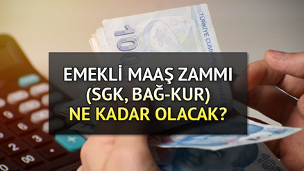 EMEKLİ MAAŞI ZAMMI SON DURUM GELİŞMELERİ | Temmuz ayı SSK Bağkur  emekli zammı ne kadar olacak, yüzde kaç zam gelecek 7.500 lira ve üzeri emekli aylığı için oran netleşecek