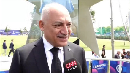 TFF Başkanı Mehmet Büyükekşi: Manchester City - Inter finaliyle 100 milyon doların daha üzerinde gelir bekliyoruz