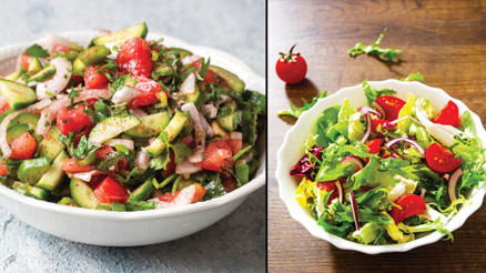 Çoban salatası mı marul salatası mı