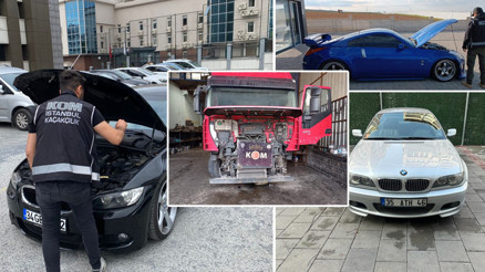 240 milyonluk dev vurgun Uluslararası oto kaçakçılarına fren operasyonu