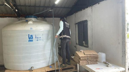 Silivride sahte alkol imalathanesine operasyon
