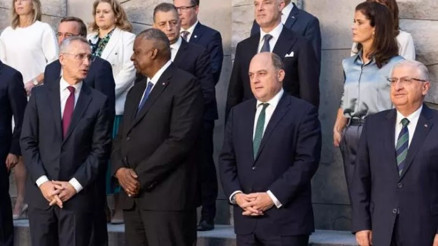 Bakan Güler, NATO’da aile fotoğrafı çekimine katıldı