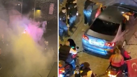 Galata Kulesi Meydanı’nda “pes” dedirten görüntüler: Ortalığı birbirine kattılar