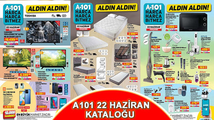 22-29 HAZİRAN A101 KATALOĞU 2023 | A101 yeni katalog belli oldu… A101’de Airfryer ve küçük mutfak ürünleri satışa çıkıyor