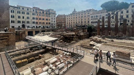 Sezar’ın öldürüldüğü yer halka açıldı