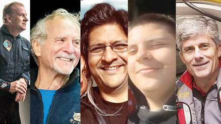 Denizaltıyla kaybolan 5 kişi için süre daralıyor: 2 kaşif, baba-oğul ve kaptan... Titanik’e ölüm dalışı Denizaltıyla kaybolan 5 kişi için süre daralıyor: 2 kaşif, baba-oğul ve kaptan... Titanik’e ölüm dalışı