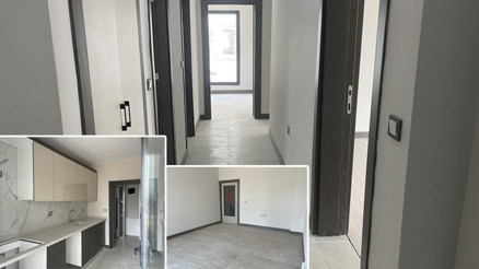 Deprem konutlarında örnek daire tamamlandı... Kullanılan malzemenin tamamı yerli malı