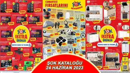 ŞOK 24 HAZİRAN KATALOĞU BUGÜN SATIŞTA Gamer oyuncu masası, bilgisayarı, monitör, ekran kartı bugün raflarda