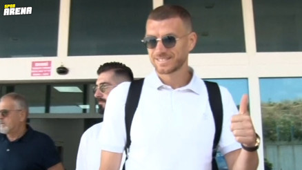 Fenerbahçe Edin Dzeko transferini resmen açıkladı Boşnak golcü, İstanbula geldi