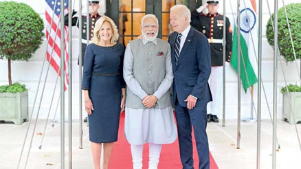 Modi’ye Washington’da üst düzey karşılama