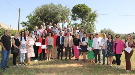 ZEYTİNPARK’TA SERTİFİKA HEYECANI