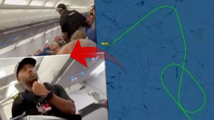 6 saatlik kaos Yolcu kemer takmayı reddedince polis baskın düzenledi