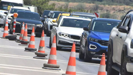 Bodruma 48 saatte 35 binden fazla araç giriş yaptı