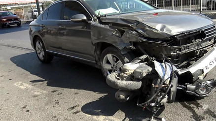 Avcılarda zincirleme kaza: 2 yaralı