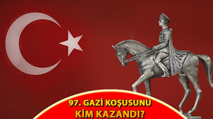 GAZİ KOŞUSU’NU KİM KAZANDI 97.Gazi Koşusu’nu kazanan jokey ve at sahibi belli oldu… İşte, Cumhuriyet’in 100. yılında Gazi Koşusu’nu kazanan isim…