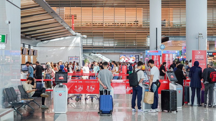 İstanbul Havalimanında tüm zamanların yolcu rekoru kırıldı