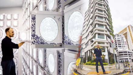 Hong Kong’da 12 katlı apartman mezarlık