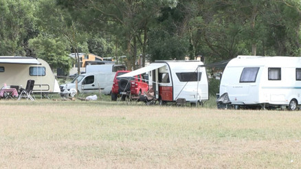İstanbullular karavan ve çadırda konakladı İstanbullular karavan ve çadırda konakladı