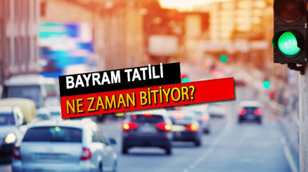 Bayram tatili bitti mi 9 günlük bayram tatili ne zaman bitecek, hangi gün 2023 Kurban Bayramı tatili dönüşleri başladı