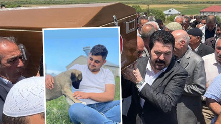 Ağrıda maganda kurşunuyla hayatını kaybeden Savcı Sayanın yeğeni toprağa verildi