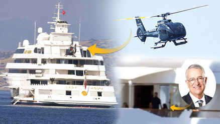 125 milyon dolarlık  mega yat Bodrum’da