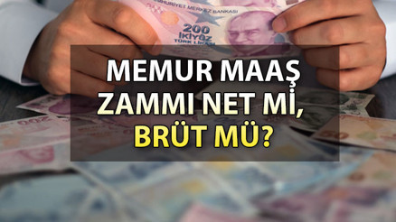 Memur maaş zammı net mi, brüt mü 2023 Temmuz  En düşük memur maaşı ne kadar, kaç TL oldu