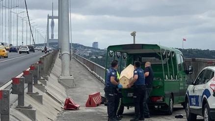 15 Temmuz Şehitler Köprüsü’nde motosiklet kazası: 1 ölü 15 Temmuz Şehitler Köprüsü’nde motosiklet kazası: 1 ölü