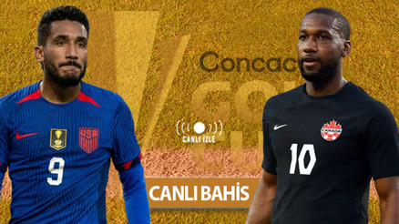 ABD-Kanada CANLI YAYINLA Misli.comda 2023 Altın Kupa muhtemel 11ler, iddaa oranları...